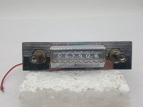 Vintage car radio - vintage,