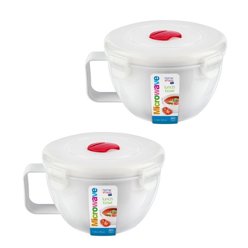 Microwave soup bowls lunch - microwave,