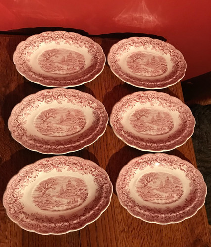 Ridgway pink woburn pattern - 6x,