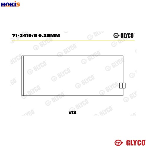Connecting rod bearing - connecting,