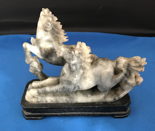 Vintage hand carved shoushan - vintage,