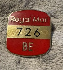 Royal Mail security badge 726