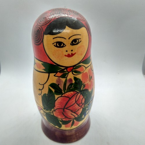 Small russian wooden nesting - russian,
