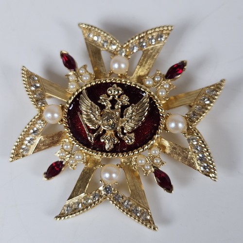 Vintage maltese cross pendant - vintage,