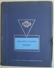 AEC Vertical Diesel Engine Spares Parts catalogue AV505/5W/A8474