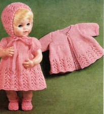Baby doll dress & coat set
