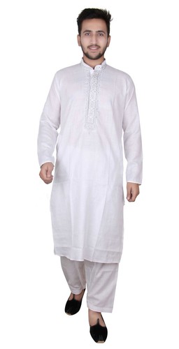 Men soft cotton white - soft,