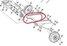 Husqvarna AYP Tiller rotavator