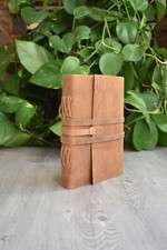 Leather journal personalised - journal,