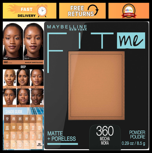 Matte poreless pressed face - matte,