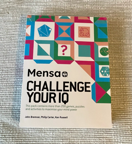Mensa challenge your - challenge, pack