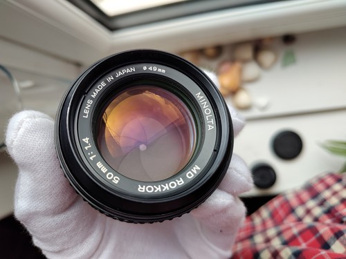 Exc minolta rokkor - rokkor, 50mm