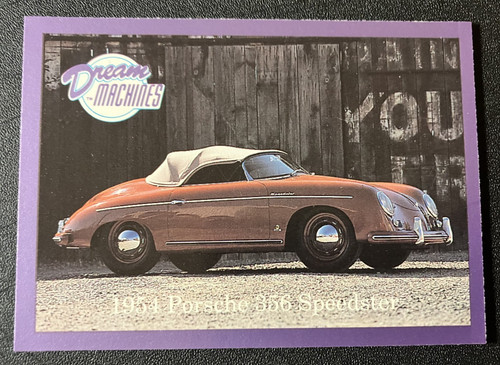 Red 1954 porsche 356 speedster - red,