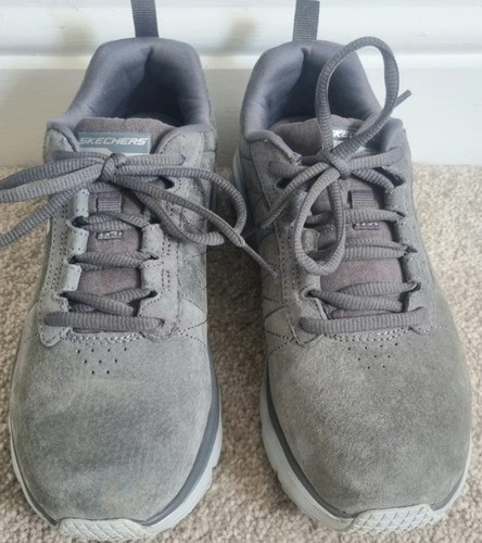 Skechers women grey suede - skechers,