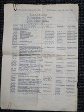 original german ww2 Rare 3 Page Typed Letter Heidlager May 1944