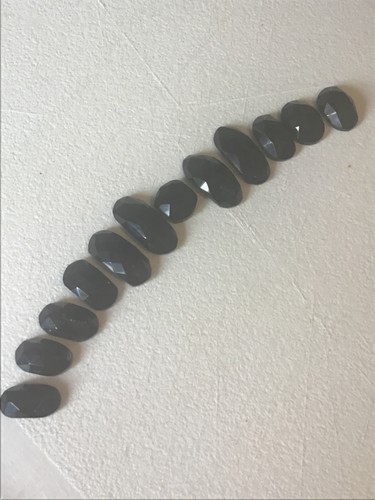 Victorian whitby jet - victorian, oval