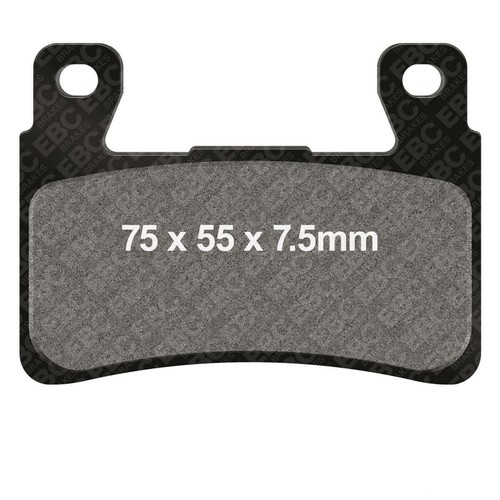 Pair brake pads ebc fa296hh - pair,