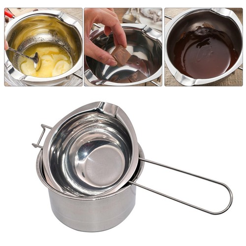 Stainless steel double boiler - double,