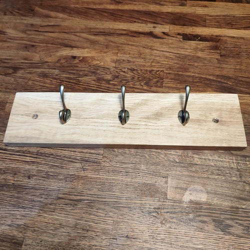 Oak coat hooks rack - coat,