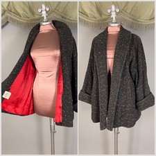 1950s Vintage 50s GRAY WHITE