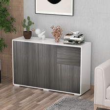 Push-Open Side Cabinet with 2