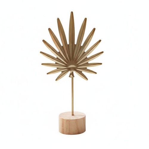 Iron flower statue with - flower,