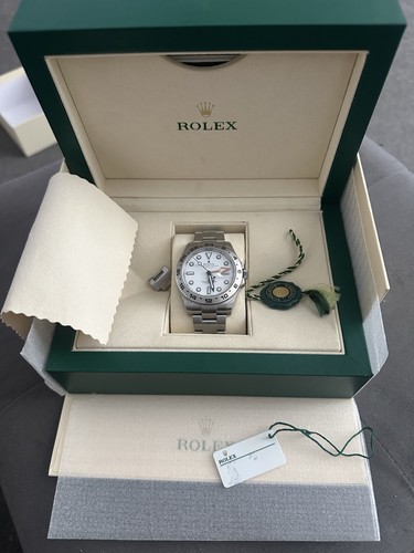 Rolex explorer white - white, men's