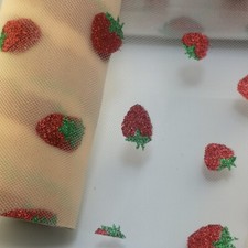 Glitter Strawberry Floral Soft