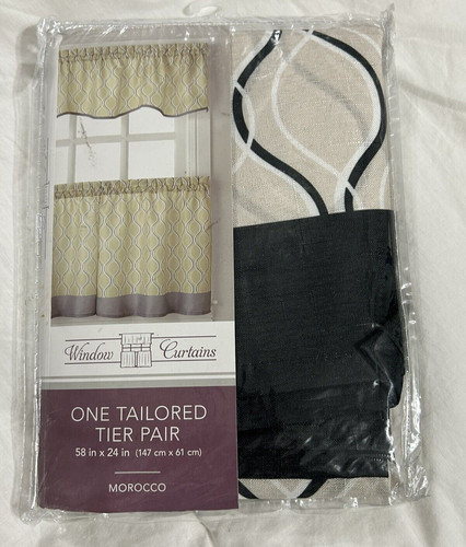 Morocco tailored tier window - tailored,