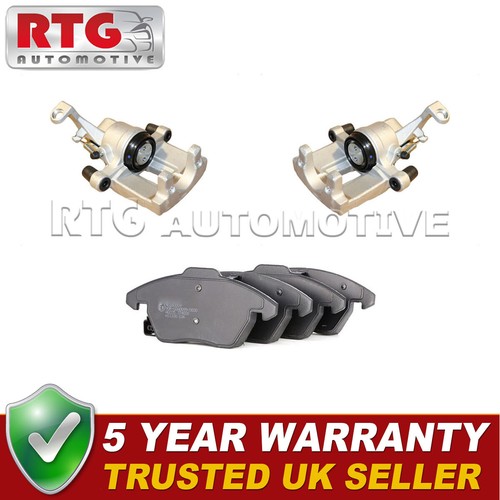 Rear brake calipers - brake, pads