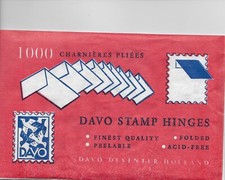 DAVO STAMP HINGES 1000