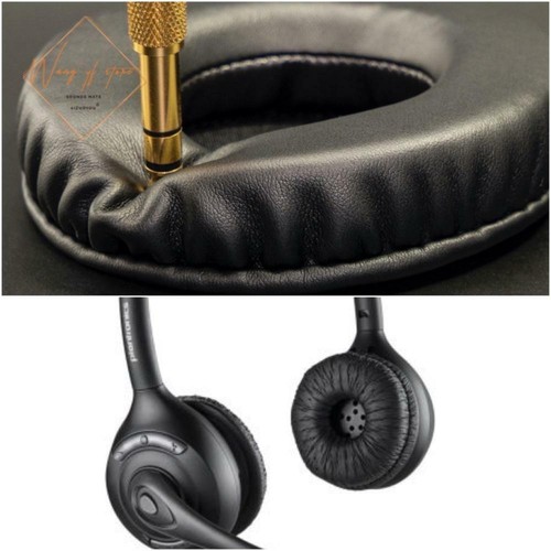 Soft leather ear - pads, foam