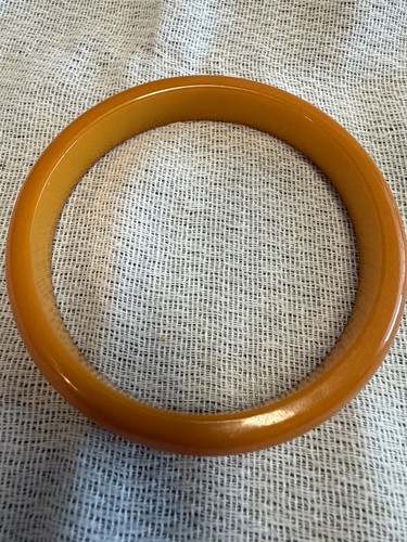 Vintage butterscotch bakelite - vintage,