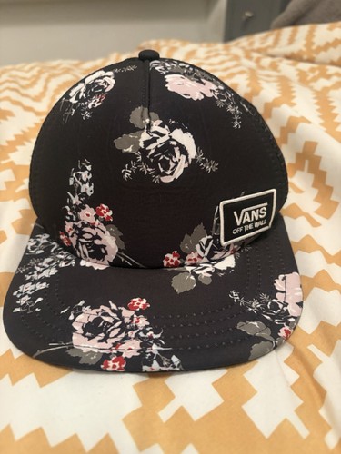 Vans floral trucker cap black - vans,