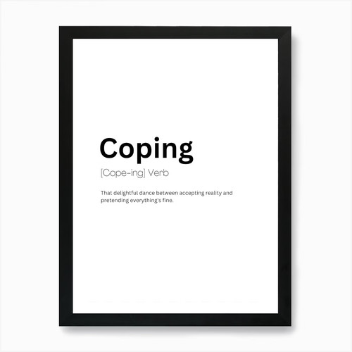 Coping definition meaning - meaning, art