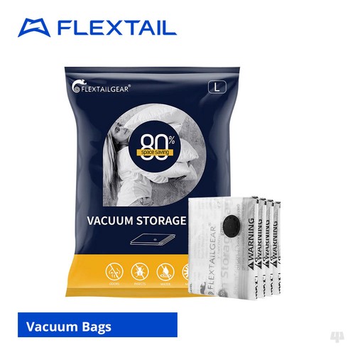 Flextail vacuum storage bags - vacuum,