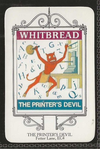 Whitbread inn signs - signs, london