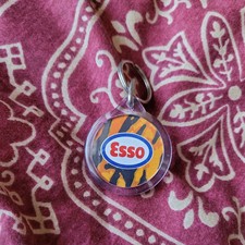 Vintage Plastic Window Esso