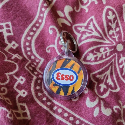 Vintage plastic window esso - plastic,