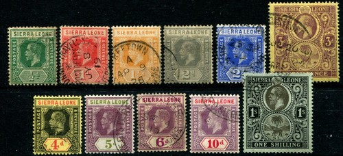 Sierra leone 1912 - kgv, (11)