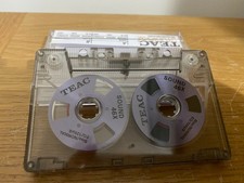 Unique Custom Made Reel to Reel Cassette Tape TEAC Logo W/Maxell Metal Tape