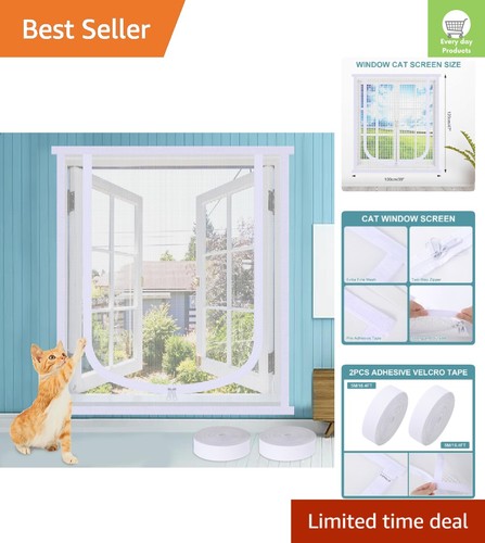 Self adhesive cat window - cat, guard