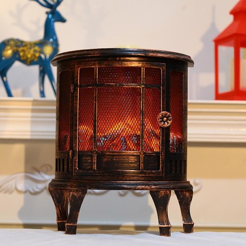 Rodeo led fireplace faux - rodeo,