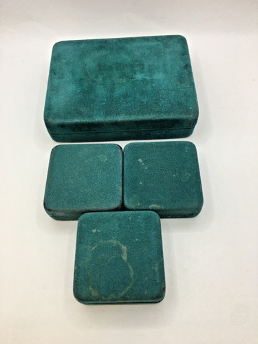 Vintage royal mint - teal, velvet