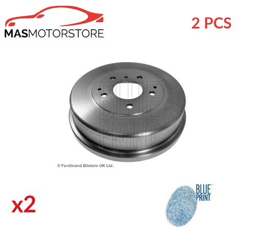 Brake drum pair set rear - set,