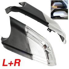 For VW Polo MK4 9N3 05-2009 Left Right LED Wing Door Mirror Indicator Light Lamp