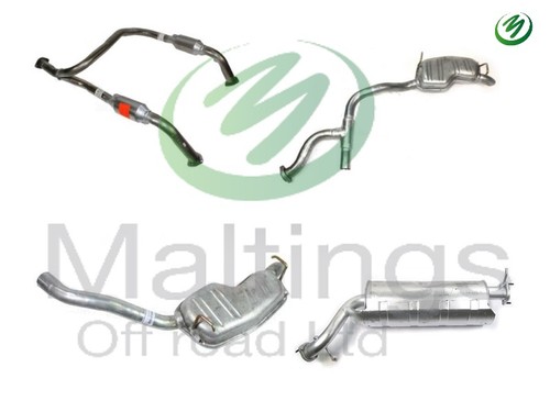 P38 exhaust system - system, v8