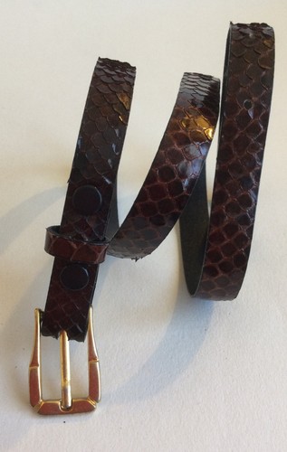 Vintage vero pitone real - vintage,