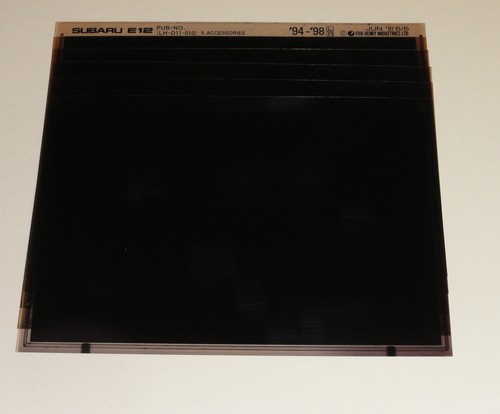 Microfiche spare parts catalog - spare,