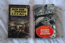 TWO PAPERBACKS ON RAILWAY